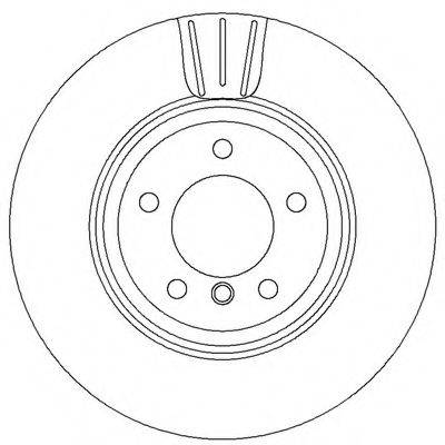 BENDIX 562395B гальмівний диск