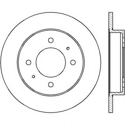 BENDIX 562419B гальмівний диск