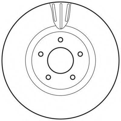 BENDIX 562465B гальмівний диск