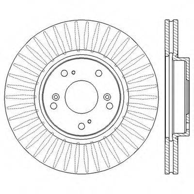 BENDIX 562546BC гальмівний диск