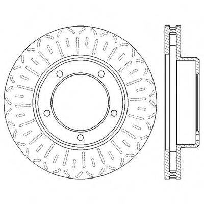 BENDIX 562559BC гальмівний диск