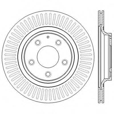 BENDIX 562563BC гальмівний диск