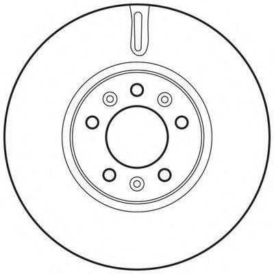 BENDIX 562622BC гальмівний диск