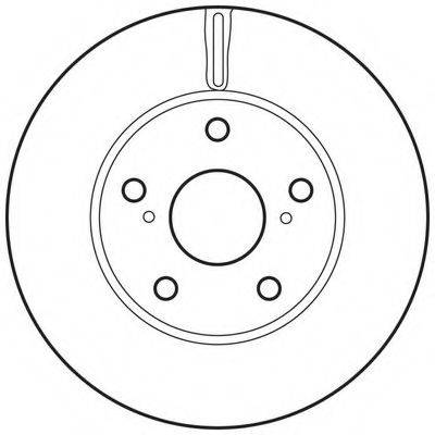 BENDIX 562623BC гальмівний диск