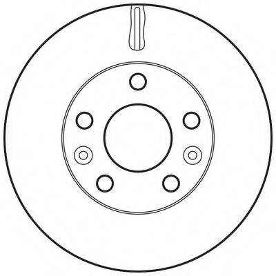 BENDIX 562658BC гальмівний диск