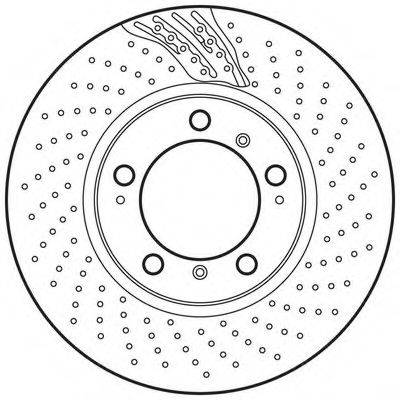 BENDIX 562669BC гальмівний диск