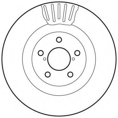 BENDIX 562677BC гальмівний диск