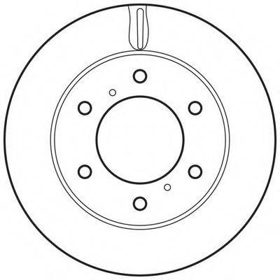 BENDIX 562695BC гальмівний диск