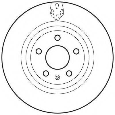 BENDIX 562706BC гальмівний диск