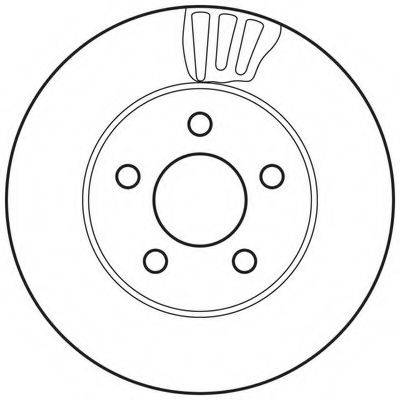 BENDIX 562709BC гальмівний диск