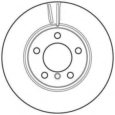 BENDIX 562717BC гальмівний диск