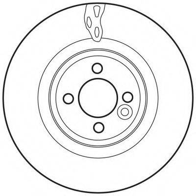 BENDIX 562720BC гальмівний диск