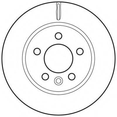 BENDIX 562722BC гальмівний диск