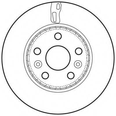 BENDIX 562730BC гальмівний диск