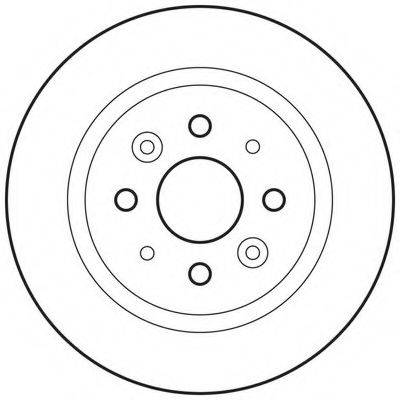 BENDIX 562815BC гальмівний диск