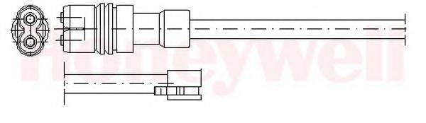 BENDIX 581322 Сигналізатор, знос гальмівних колодок