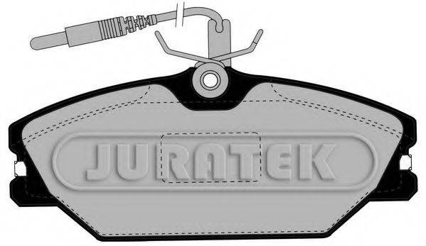 JURATEK JCP406 Комплект гальмівних колодок, дискове гальмо