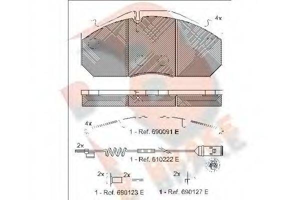 R BRAKE RB1040-110