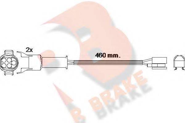 R BRAKE 610456RB Сигналізатор, знос гальмівних колодок