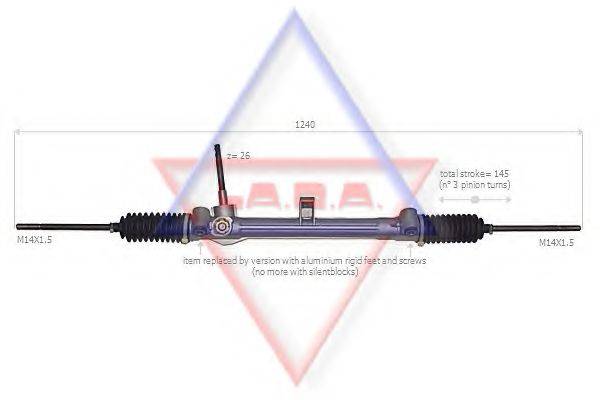 LA.R.A. 190041 Рульовий механізм