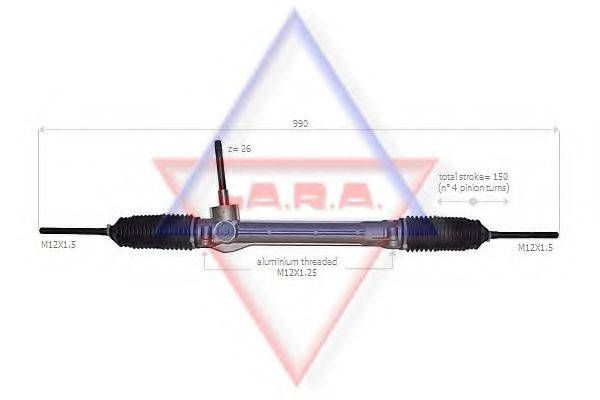 LA.R.A. 190043 Рульовий механізм