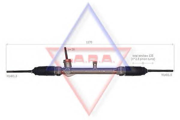 LA.R.A. 190056 Рульовий механізм