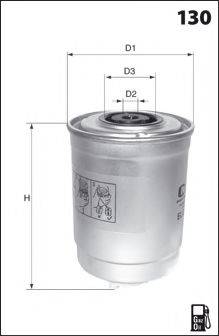 LUCAS FILTERS LFDF145 Паливний фільтр