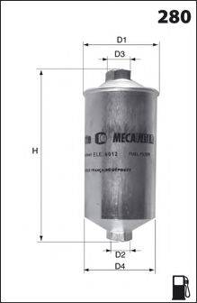 LUCAS FILTERS LFPF014 Паливний фільтр