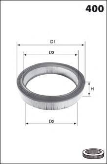 LUCAS FILTERS LFAF332 Повітряний фільтр