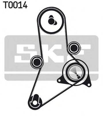 SKF VKMA02382 Комплект ременя ГРМ