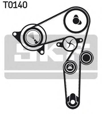 SKF VKMA02174 Комплект ременя ГРМ