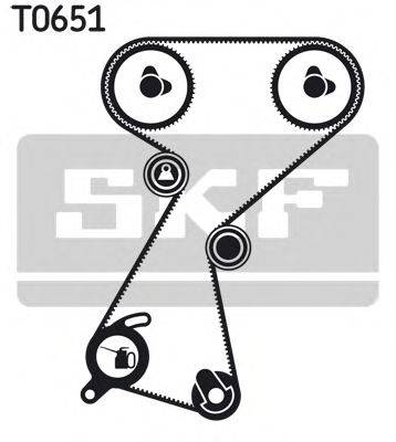 SKF VKMA06122 Комплект ременя ГРМ