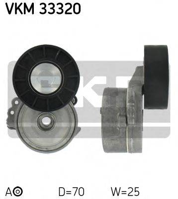 SKF VKM33320 Натяжний ролик, полікліновий ремінь