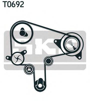 SKF VKMA94920 Комплект ременя ГРМ