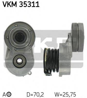 SKF VKM35311 Натяжний ролик, полікліновий ремінь