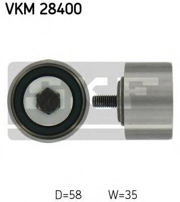 SKF VKM28400 Паразитний / Ведучий ролик, зубчастий ремінь