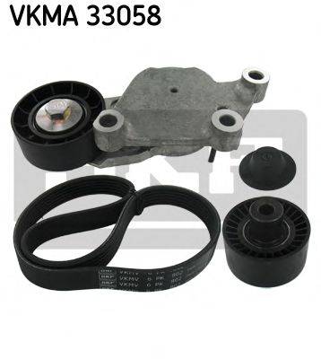 SKF VKMA33058 Полікліновий ремінний комплект