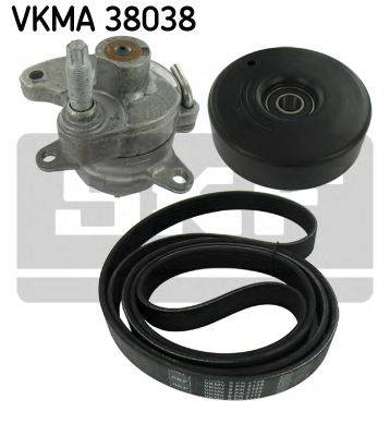 SKF VKMA38038 Полікліновий ремінний комплект