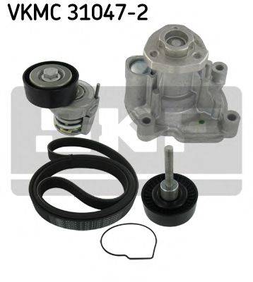 SKF VKMC310472 Водяний насос + комплект потічкових ременів