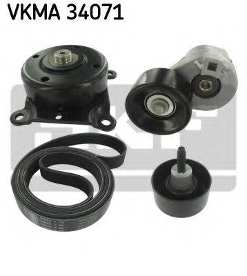 SKF VKMA34071 Полікліновий ремінний комплект