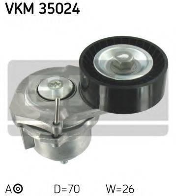 SKF VKM35024 Натяжний ролик, полікліновий ремінь