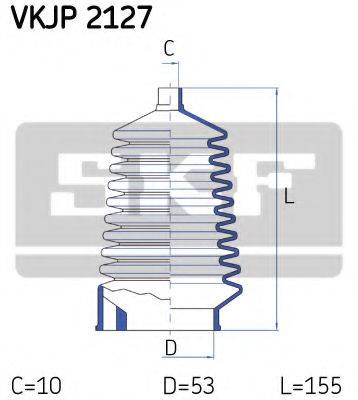 SKF VKJP2127 Комплект пильника, рульове керування