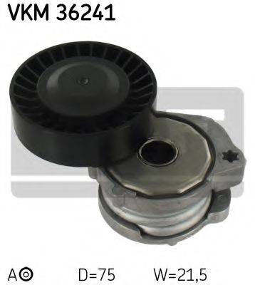 SKF VKM36241 Натяжний ролик, полікліновий ремінь