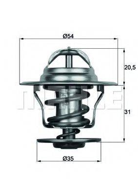 BEHR TX1584D Термостат, охолоджуюча рідина