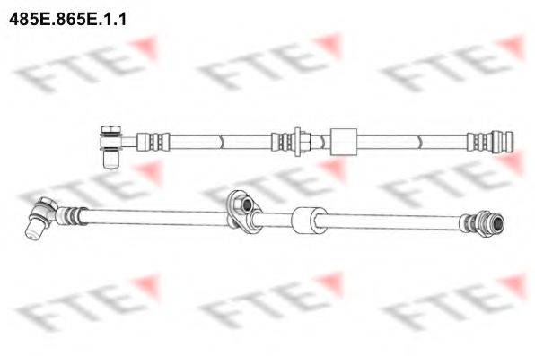 FTE 485E865E11 Гальмівний шланг