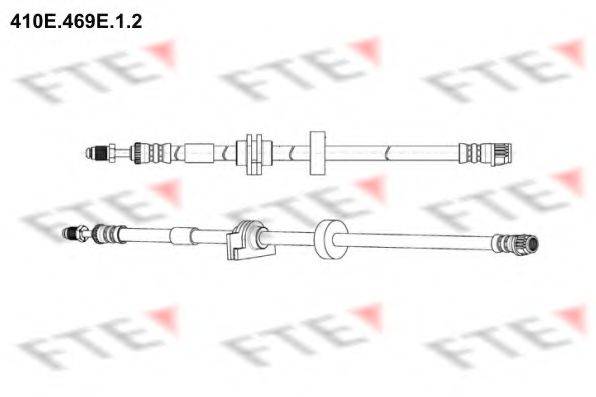 FTE 410E469E12 Гальмівний шланг