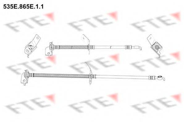 FTE 535E865E11 Гальмівний шланг