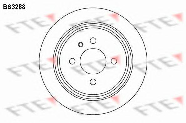FTE BS3288 гальмівний диск