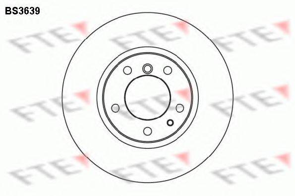 FTE BS3639 гальмівний диск