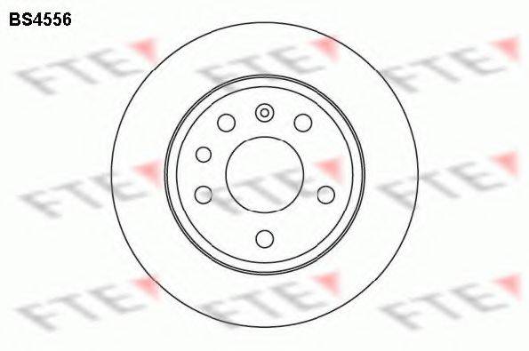 FTE BS4556 гальмівний диск